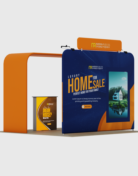 Portable Exhibit Display 10ft x 10ft - Model 29