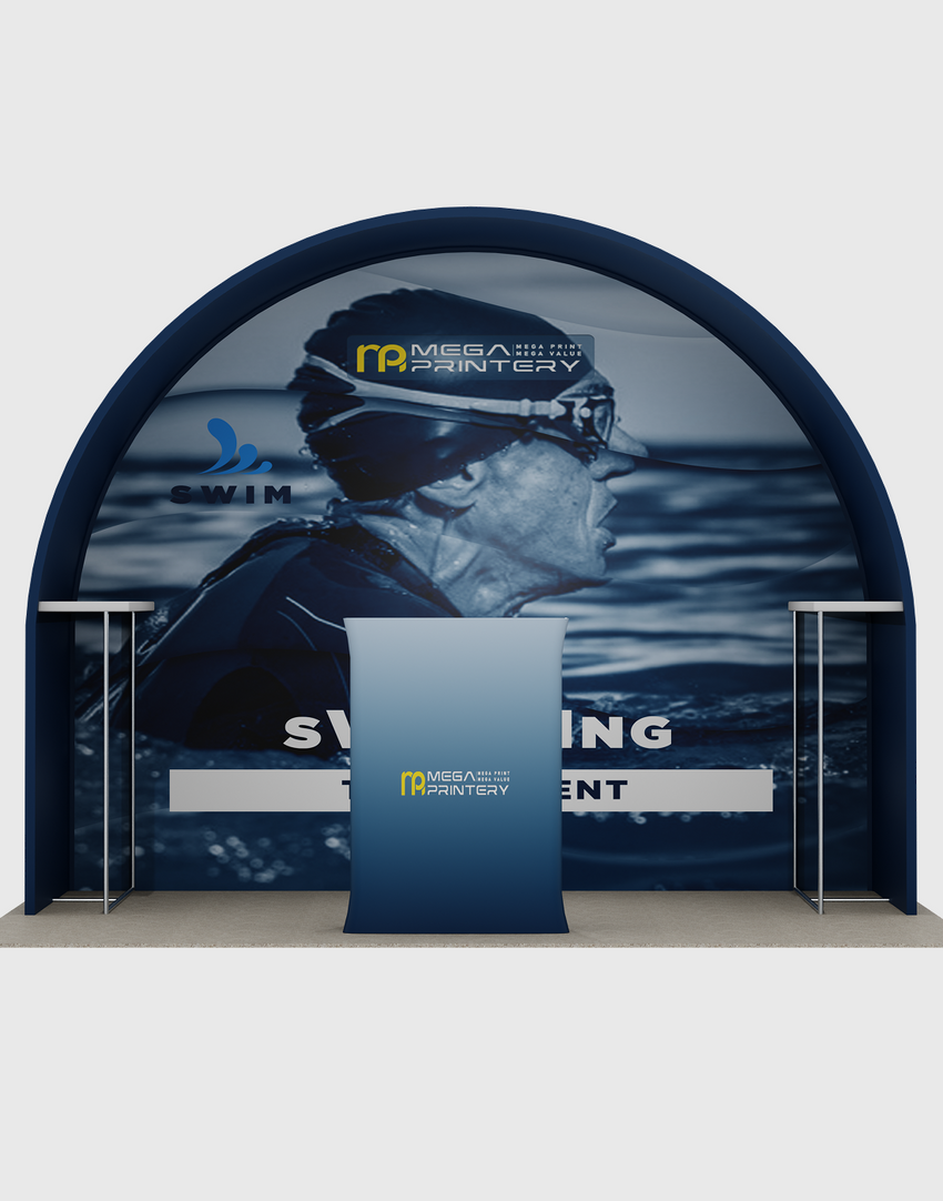 Portable Exhibit Display 10ft x 10ft - Model 27