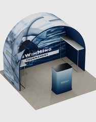 Portable Exhibit Display 10ft x 10ft - Model 27