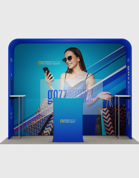 Portable Exhibit Display 10ft x 10ft - Model 26