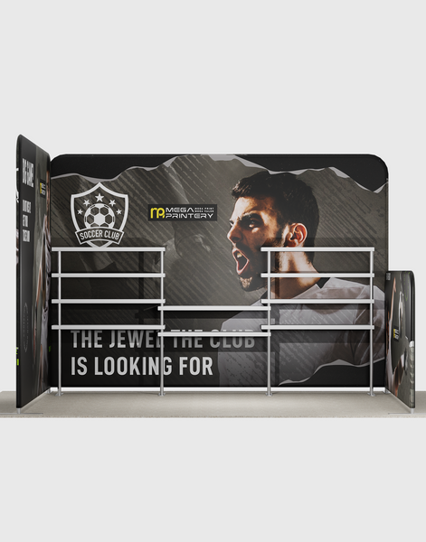 Portable Exhibit Display 10ft x 10ft - Model 21