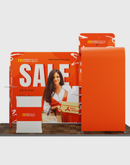 Portable Exhibit Display 10ft x 10ft - Model 19