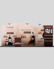 Portable Exhibit Display 10ft x 20ft - Model 18