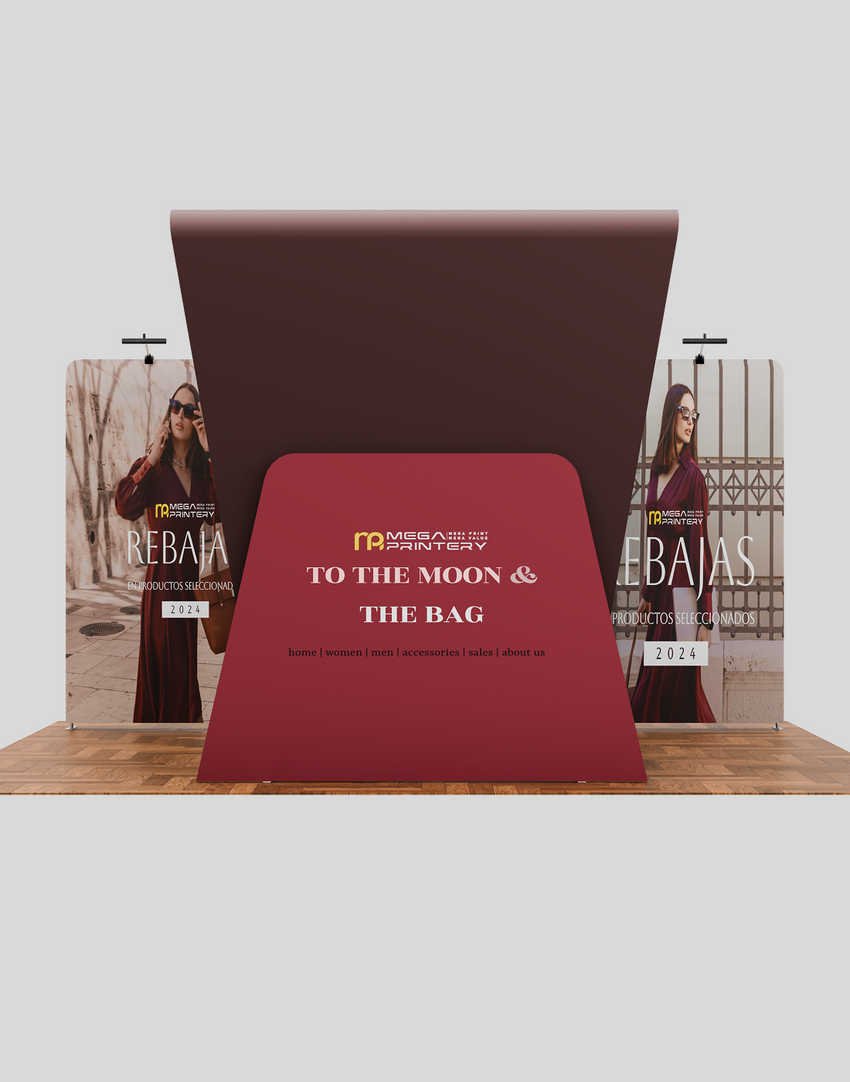 Portable Exhibit Display 20ft x 10ft - Model 14