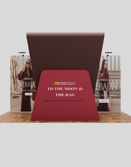 Portable Exhibit Display 20ft x 10ft - Model 14