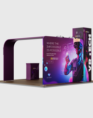 20x20 Modular Trade Show Booth - Pro 01