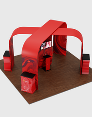 20x20 Modular Trade Show Booth - Pro 05