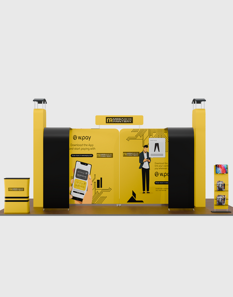 20x20 Modular Trade Show Booth - Pro 04