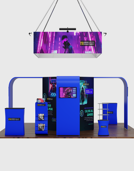 20x20 Modular Trade Show Booth - Pro 02