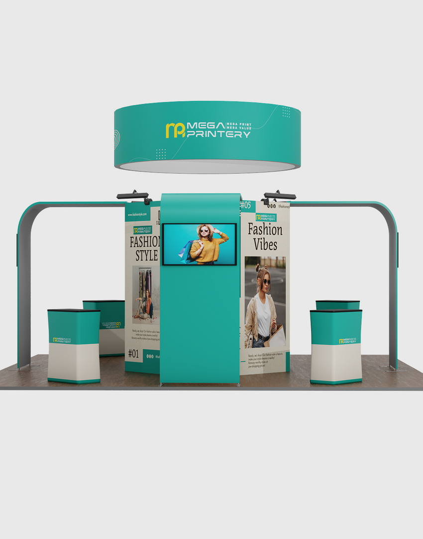 20x20 Modular Trade Show Booth - Pro 06