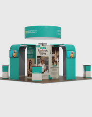 20x20 Modular Trade Show Booth - Pro 06