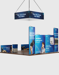 20x20 Modular Trade Show Booth - Pro 07