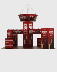 20x20 Modular Trade Show Booth - Pro 8