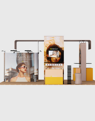 20x20 Modular Trade Show Booth - Pro 12