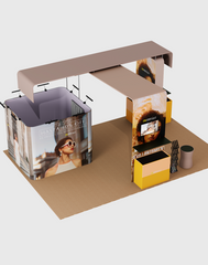 20x20 Modular Trade Show Booth - Pro 12