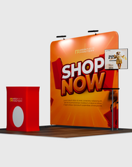 Portable Exhibit Display 10ft x 10ft - Model 9