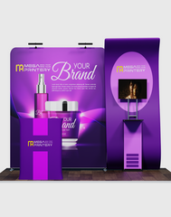 Portable Exhibit Display 10ft x 10ft - Model 10