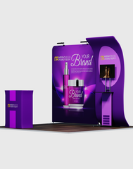 Portable Exhibit Display 10ft x 10ft - Model 10