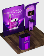 Portable Exhibit Display 10ft x 10ft - Model 10