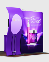 Portable Exhibit Display 10ft x 10ft - Model 10