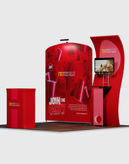 Portable Exhibit Display 10ft x 10ft - Model 11