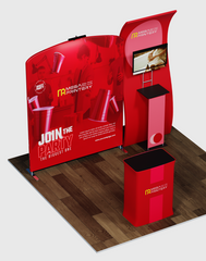 Portable Exhibit Display 10ft x 10ft - Model 11