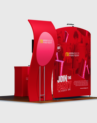 Portable Exhibit Display 10ft x 10ft - Model 11
