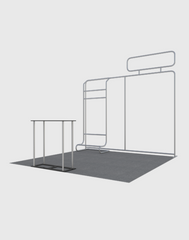 Portable Exhibit Display 10ft x 10ft - Model 16
