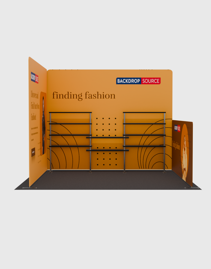 Portable Exhibit Display 10ft x 10ft - Model 21