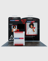 Portable Exhibit Display 10ft x 10ft - Model 2