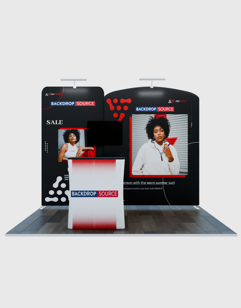 Portable Exhibit Display 10ft x 10ft - Model 2