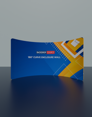 180° Curved Exhibition Booth Wall