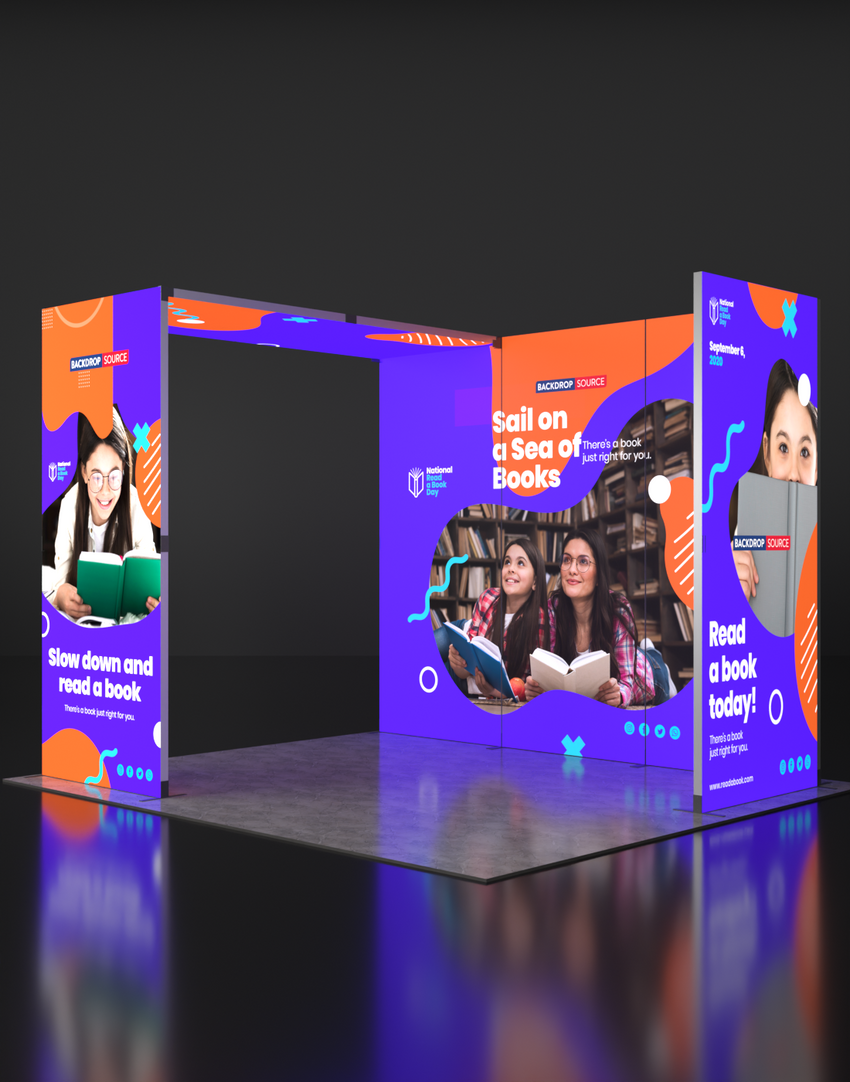 Foldable SEG Exhibition Display - Model 2
