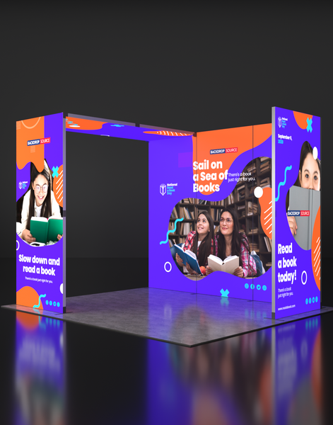 Foldable SEG Exhibition Display - Model 2
