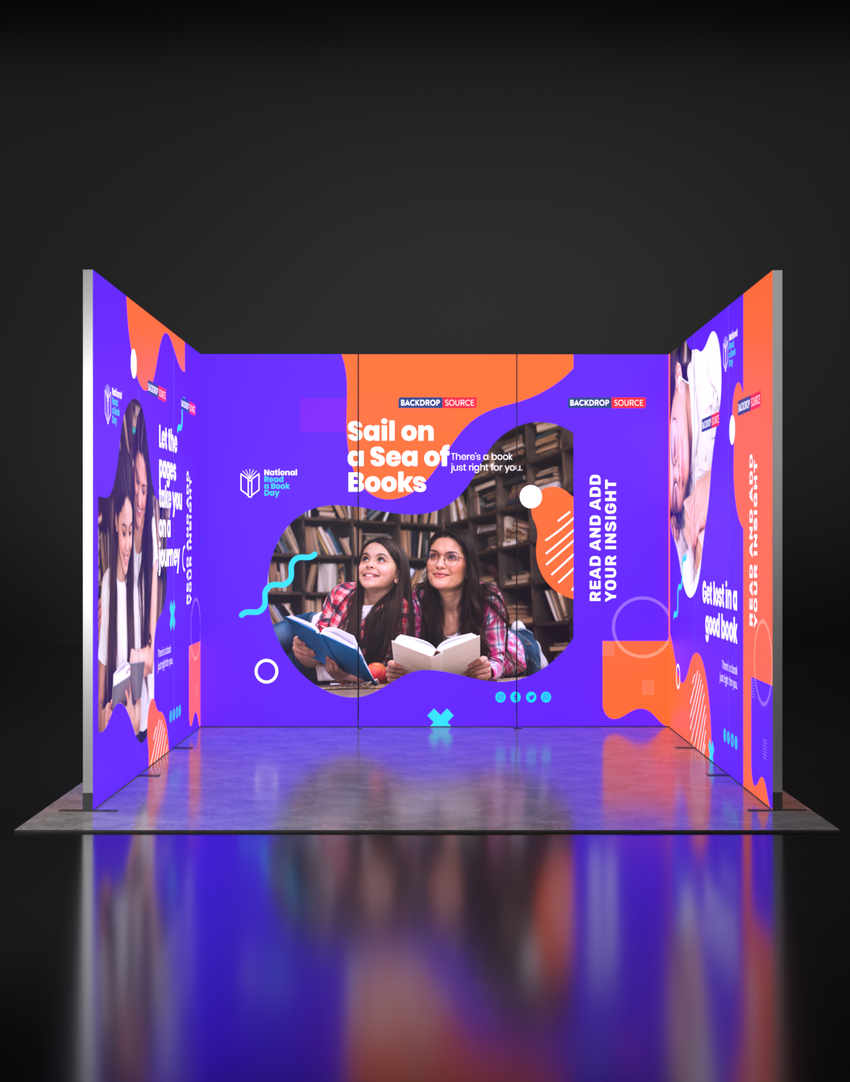 Foldable SEG Exhibition Display - Model 6