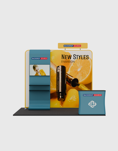 Portable Exhibit Display 10ft x 10ft - Model 16