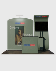 Portable Exhibit Display 10ft x 10ft - Model 11