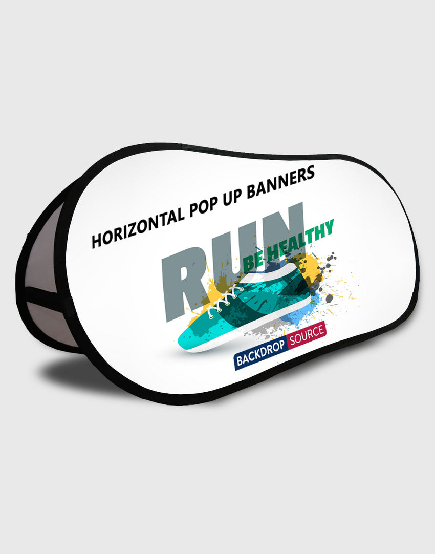 Horizontal Pop Up Banners ( Double Side Printed)