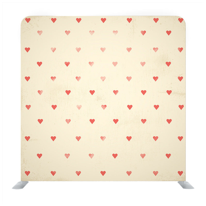 Light Red heart vector pattern media wall - Backdropsource