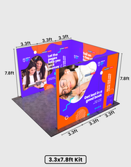 Foldable SEG Exhibition Display - Model 6