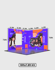 Foldable SEG Exhibition Display - Model 12