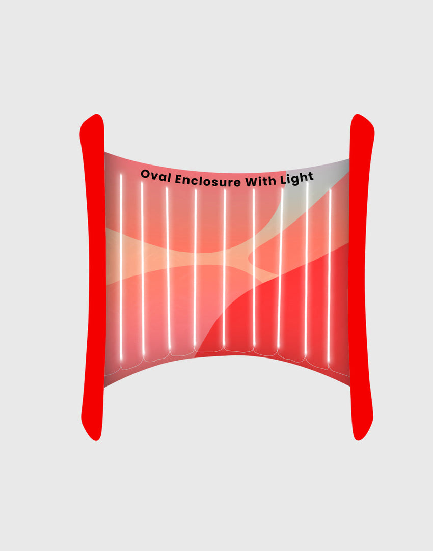Oval Wide Doorway Enclosure