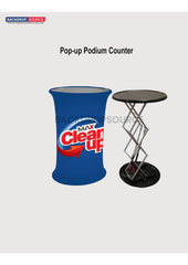 Pop Up Podium Counter