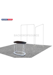 Portable Exhibit Display 10ft x 10ft - Model 3