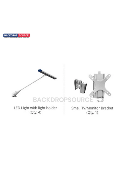 Portable Exhibit Display 20ft x 10ft - Model 8