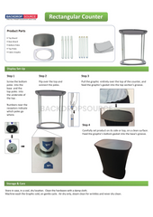 Rectangle Counter with Header Panel