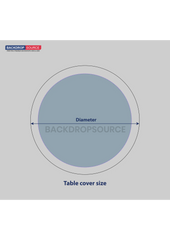 Round Stretch Table Topper