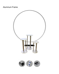 Pre Designed Round Backdrop Kits with Counter for Birthday Parties & Events - Backdropsource