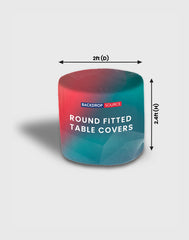 Round Fitted Table Covers