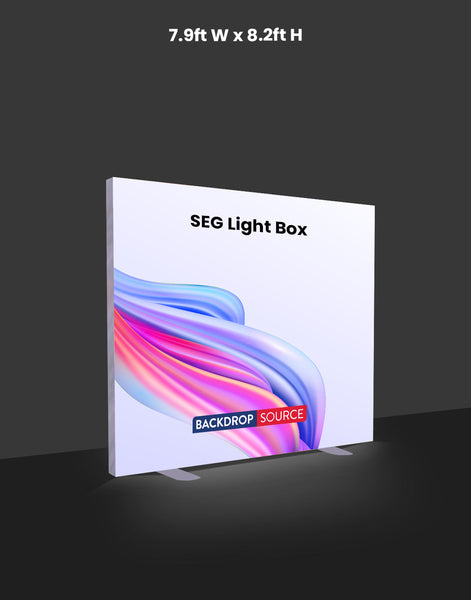 Backlit SEG Fabric Display Frame - 3.15inch Depth Aluminum Profile